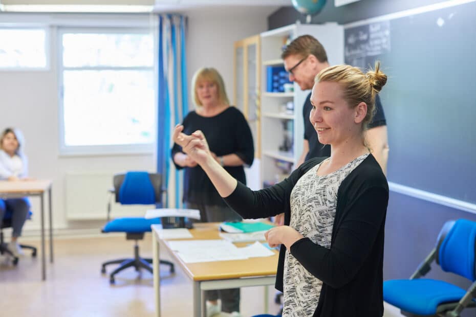 Teckenspråkslärarutbildning
